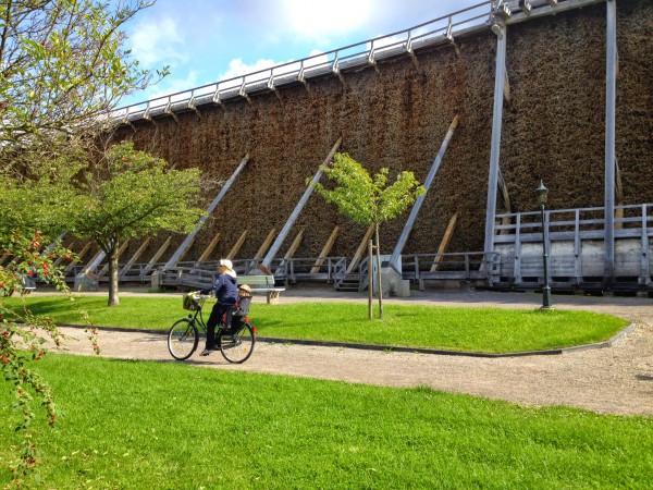 Bad Dürrenberg, Kurpark und Gradieranlage.