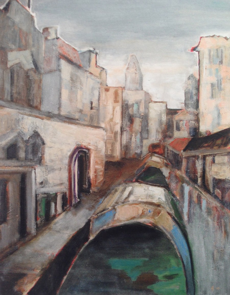 Venedig, ヴェネツィア, 2010, Öl auf Leinwand, Ernst-Ulrich Jacobi