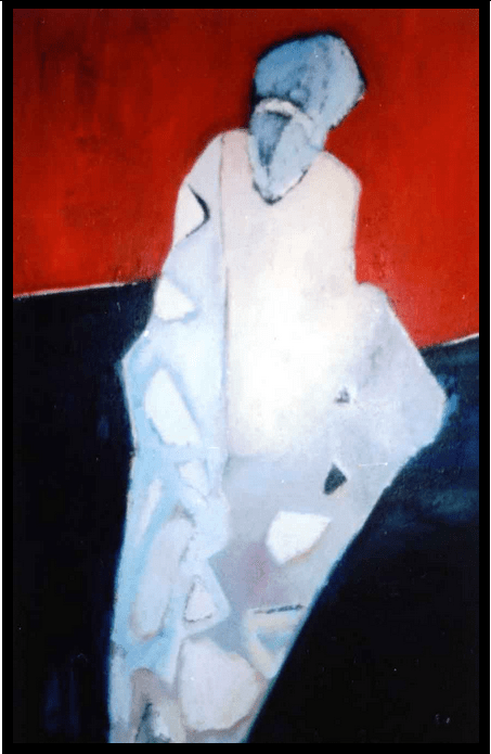 Kokon, 繭, Öl auf Leinwand, Ernst-Ulrich Jacobi