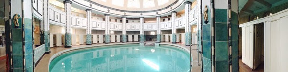 ハレザーレ都市で一番古い公衆浴場