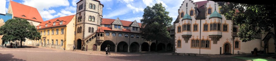 モリツ城の中庭 Moritzburg