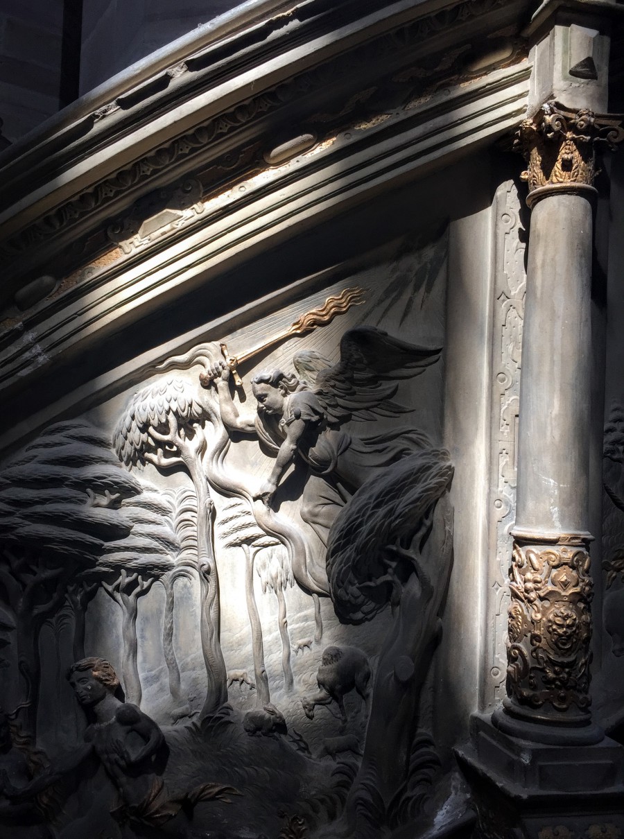 モリツ教会 講壇 (こうだん)1592・1600年ごろに