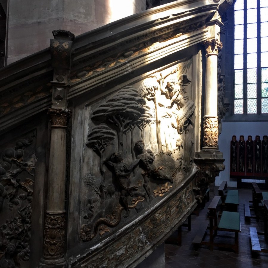 モリツ教会 講壇 (こうだん)1592・1600年ごろに