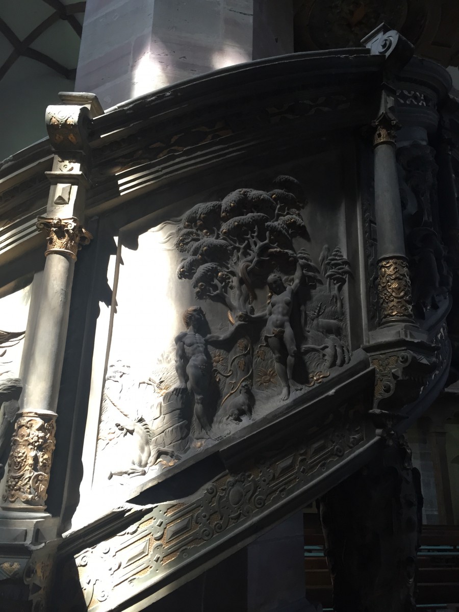 モリツ教会 講壇 (こうだん)1592・1600年ごろに