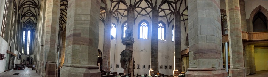 モリツ教会の二つ側廊の一つ