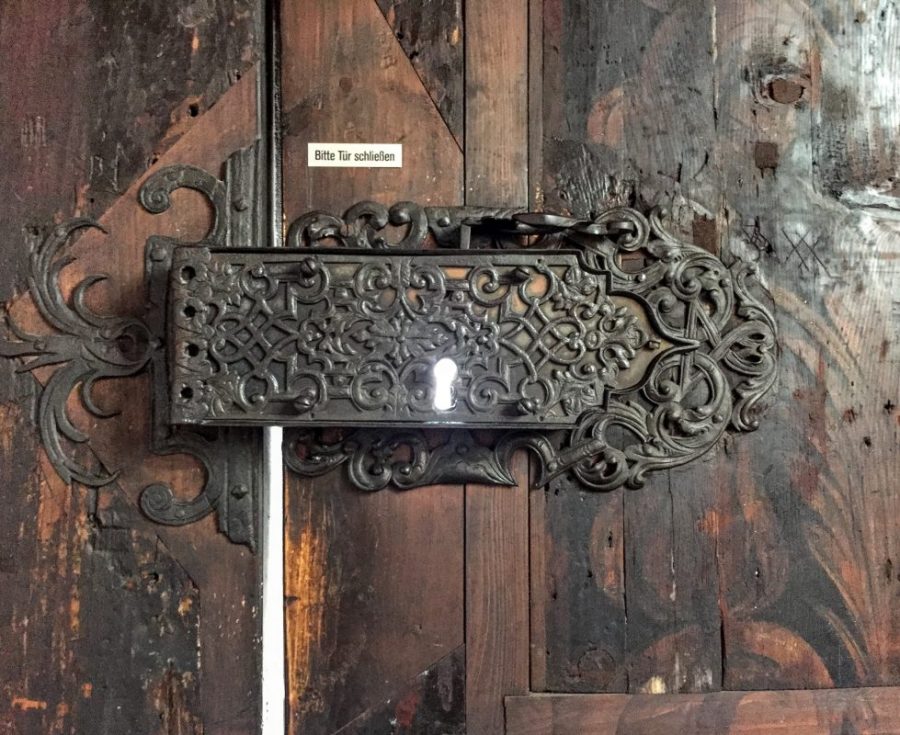 モリツ教会、錠前