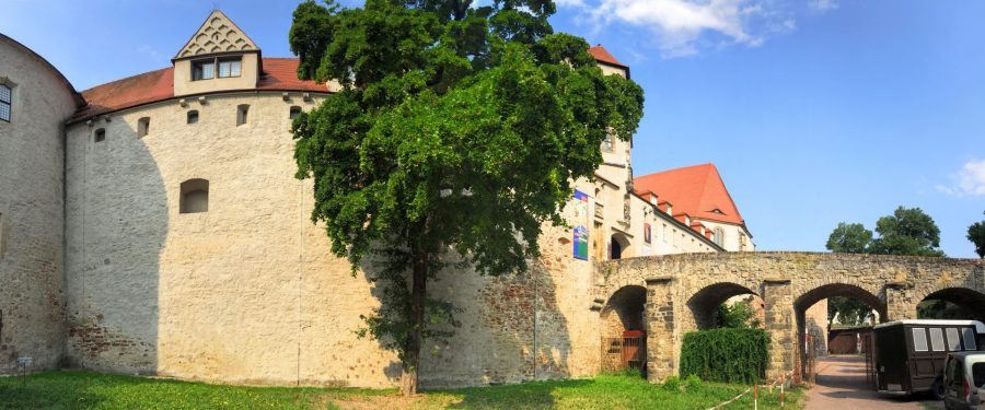 モリツ城と城の掘り Moritzburg