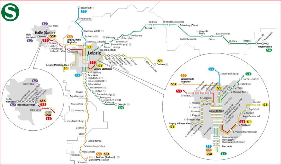 „Netzplan S-Bahn Mitteldeutschland 2013“