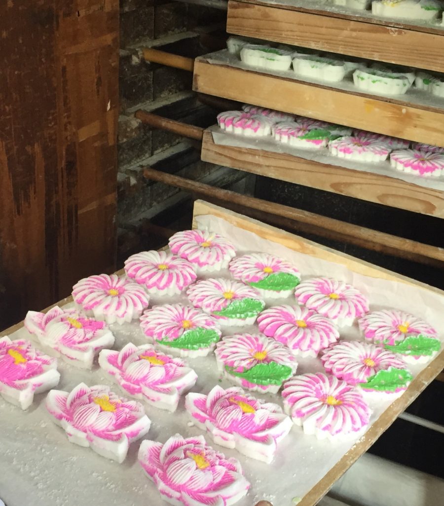 Trocknung der Rakugan