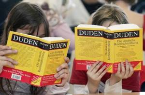 Duden im Schulzimmer 